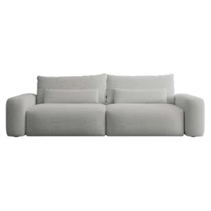 Trivietė sofa Carnos, pilka
