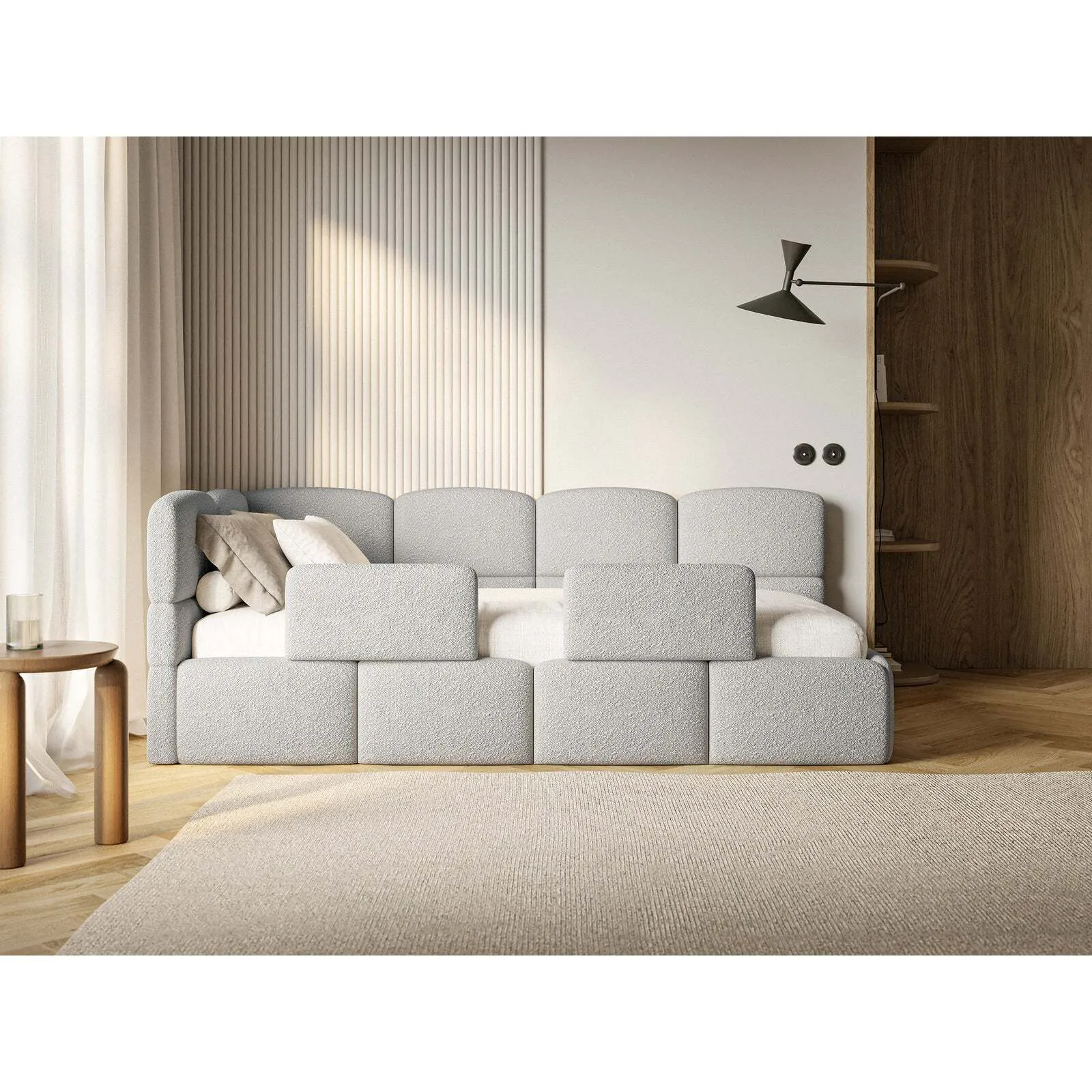 Jaunuolio lova Cloudy, 90x200 cm - Image 4