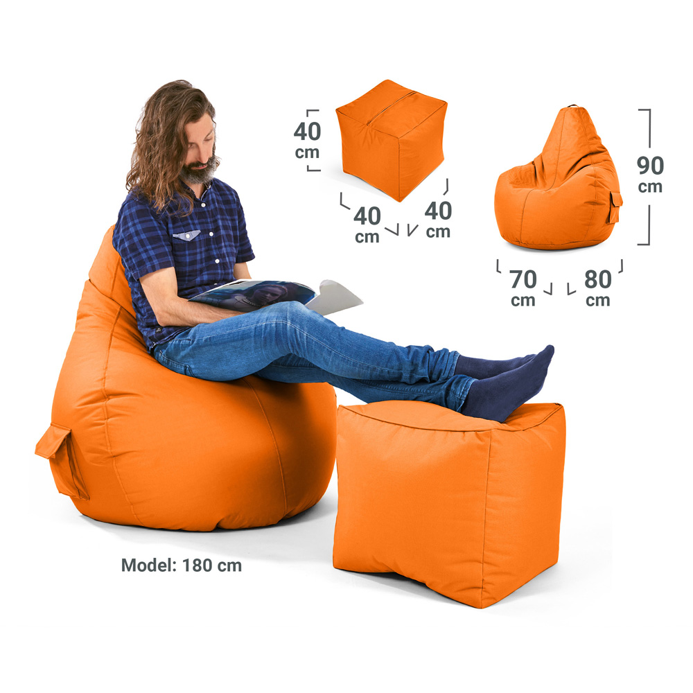 Lauko Sėdmaišių Komplektas Cozy ir Cube - Image 5