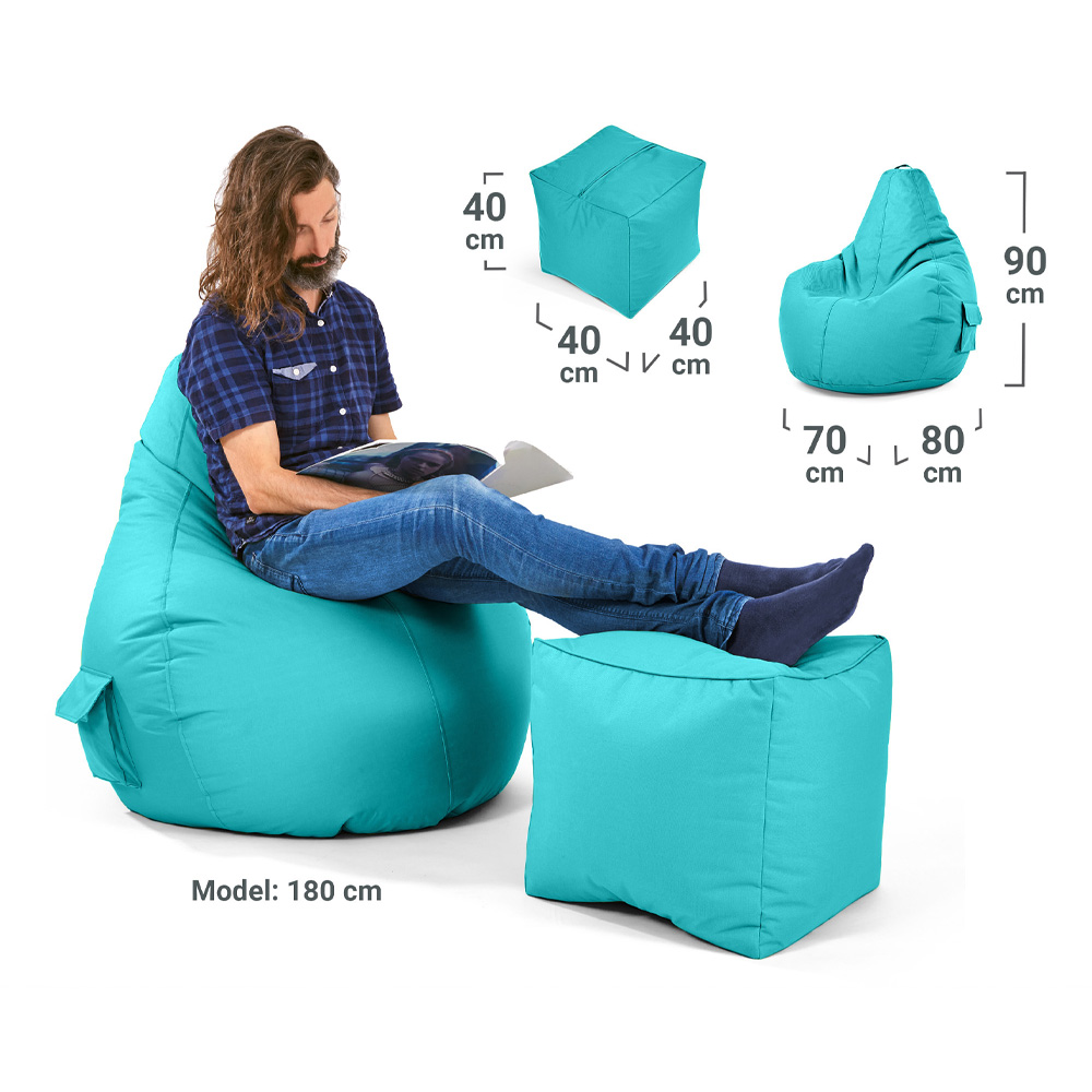 Lauko Sėdmaišių Komplektas Cozy ir Cube - Image 5