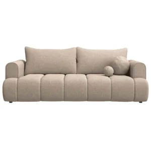 Trivietė sofa Dandelino, smėlinė
