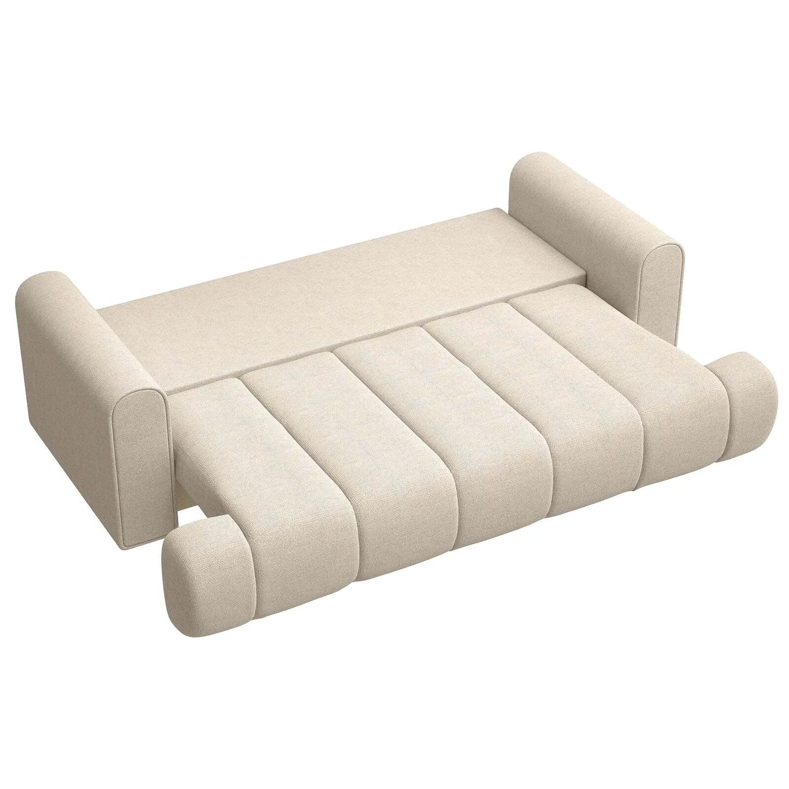 Trivietė sofa Dandelino, šviesiai smėlinė - Image 6