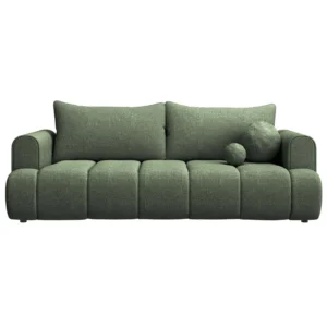 Trivietė sofa Dandelino, žalia