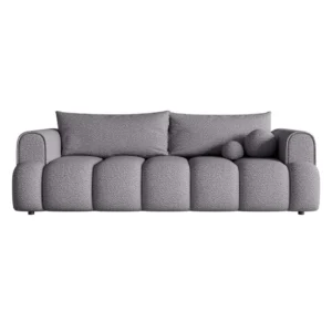 Trivietė sofa Dandelino, pilka