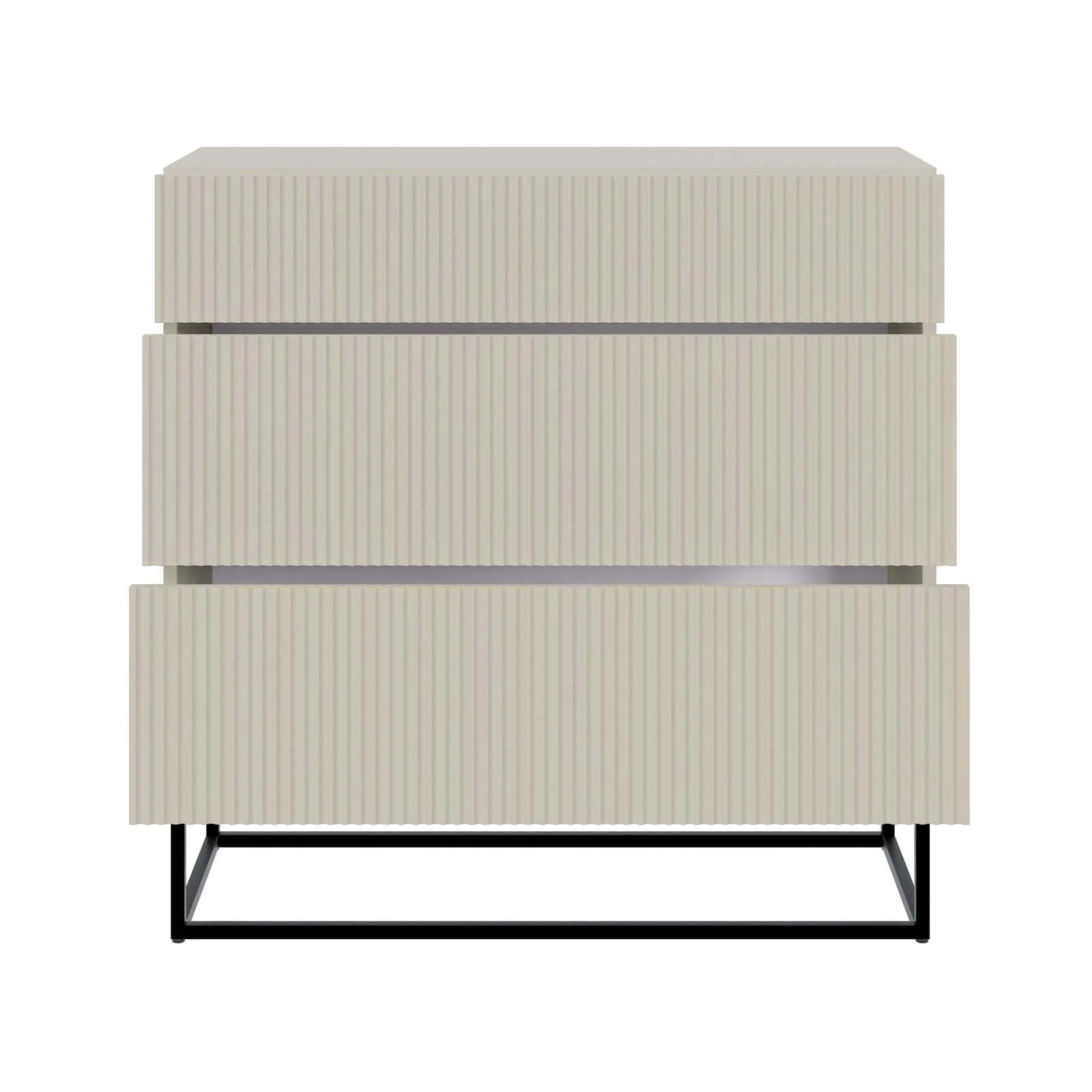 Komoda Veldio, pilkai smėlinė - Image 6