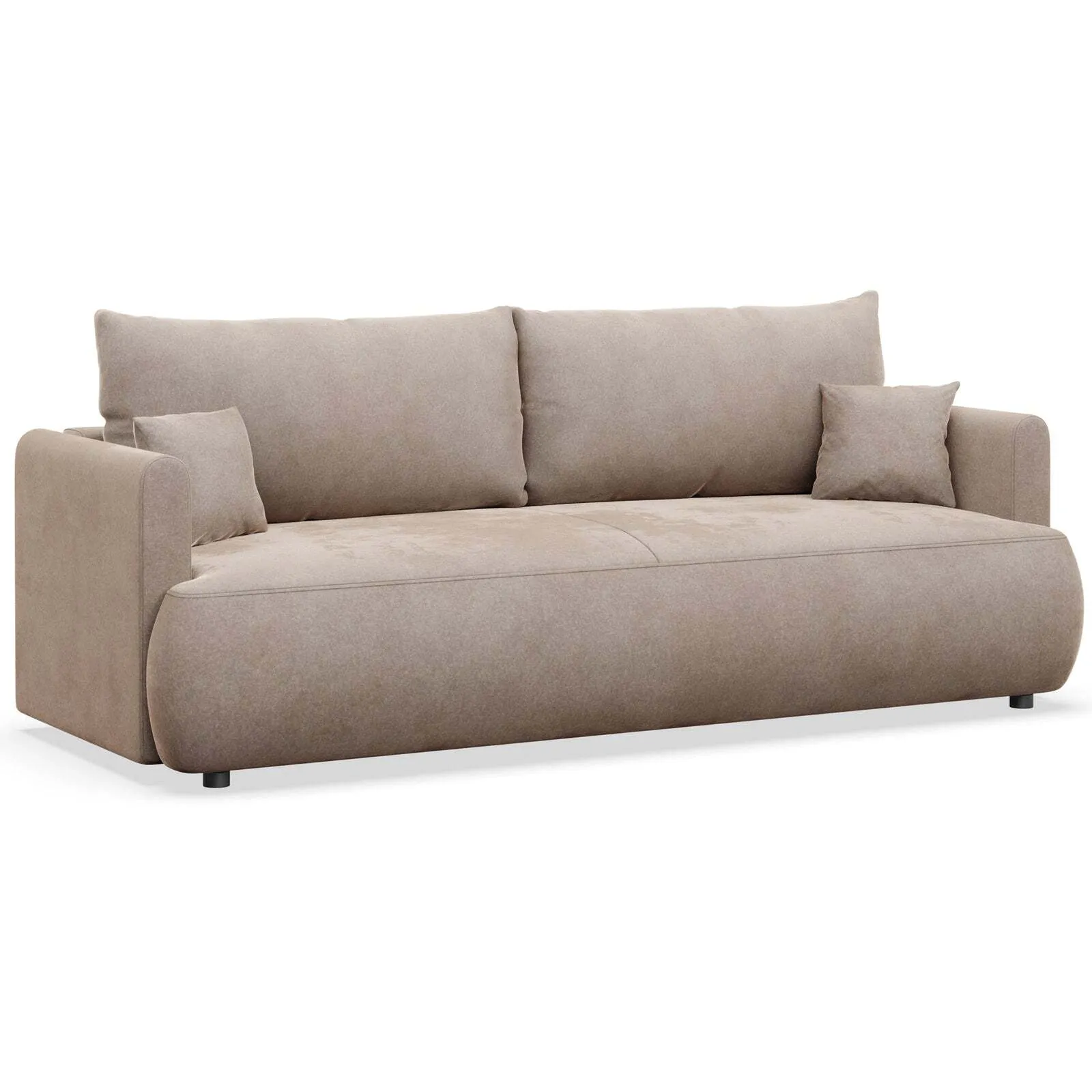 Trivietė sofa Ovo mini, smėlinė - Image 6