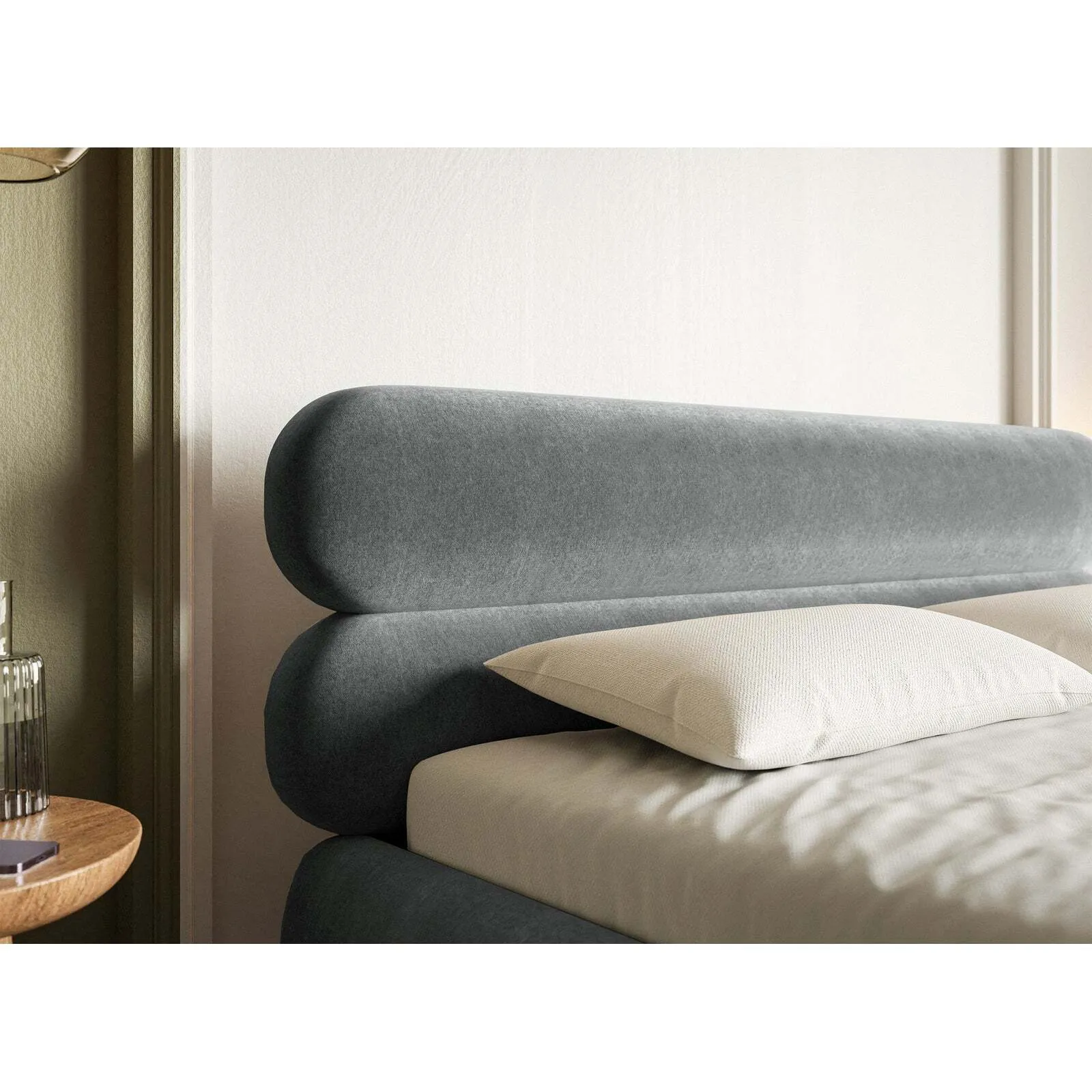 Lova Roule, pilka, 160x200 cm - Image 5