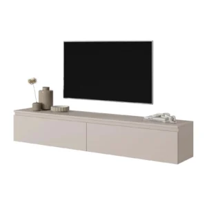 TV spintelė Seney, pilkai smėlinė