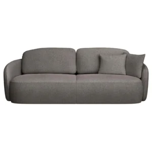 Trivietė išskleidžiama sofa Savoy, šviesiai ruda