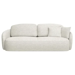 Trivietė sofa Savoy, kreminė