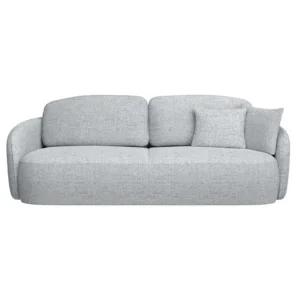 Trivietė sofa Savoy, šviesiai pilka