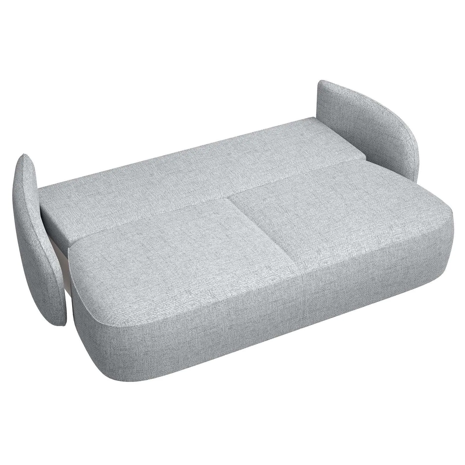 Trivietė sofa Savoy, šviesiai pilka - Image 6