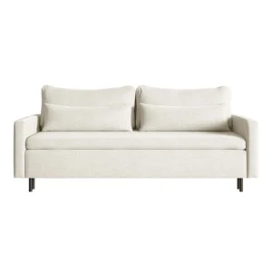 Trivietė sofa Umpro, kreminė