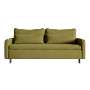 Trivietė sofa Umpro, alyvuogių spalvos