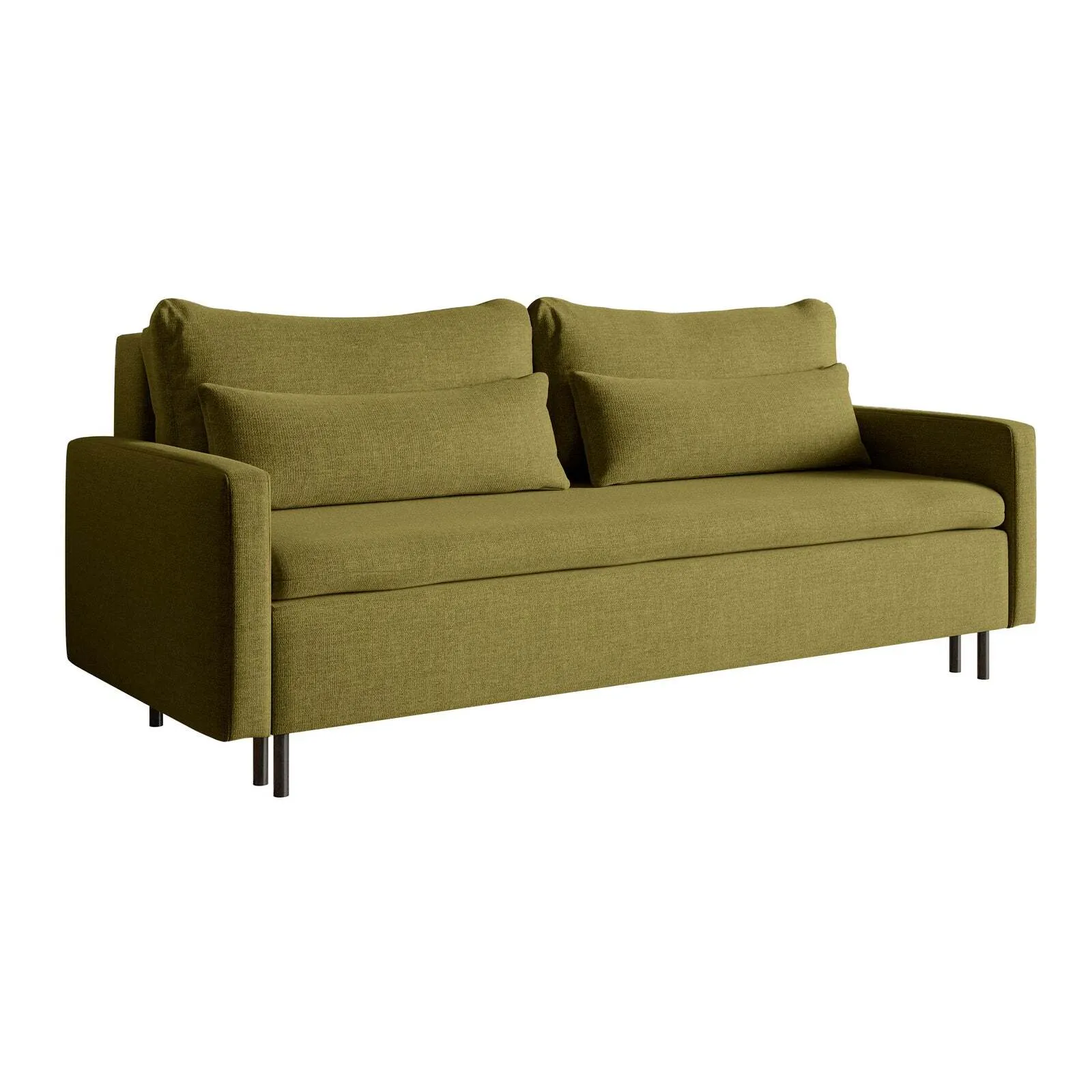 Trivietė sofa Umpro, alyvuogių spalvos - Image 4