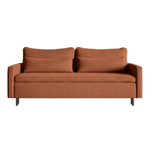 Trivietė sofa Umpro, vario spalvos
