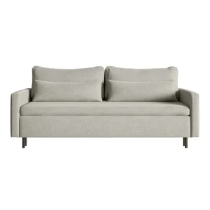 Trivietė sofa Umpro, pilkai smėlinė