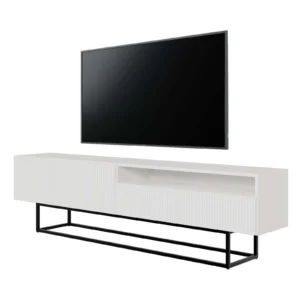TV spintelė Veldio, balta