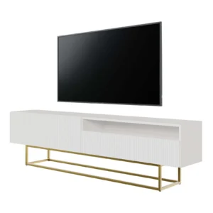TV spintelė Veldio, balta