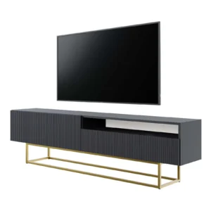 TV komoda Veldio, juoda