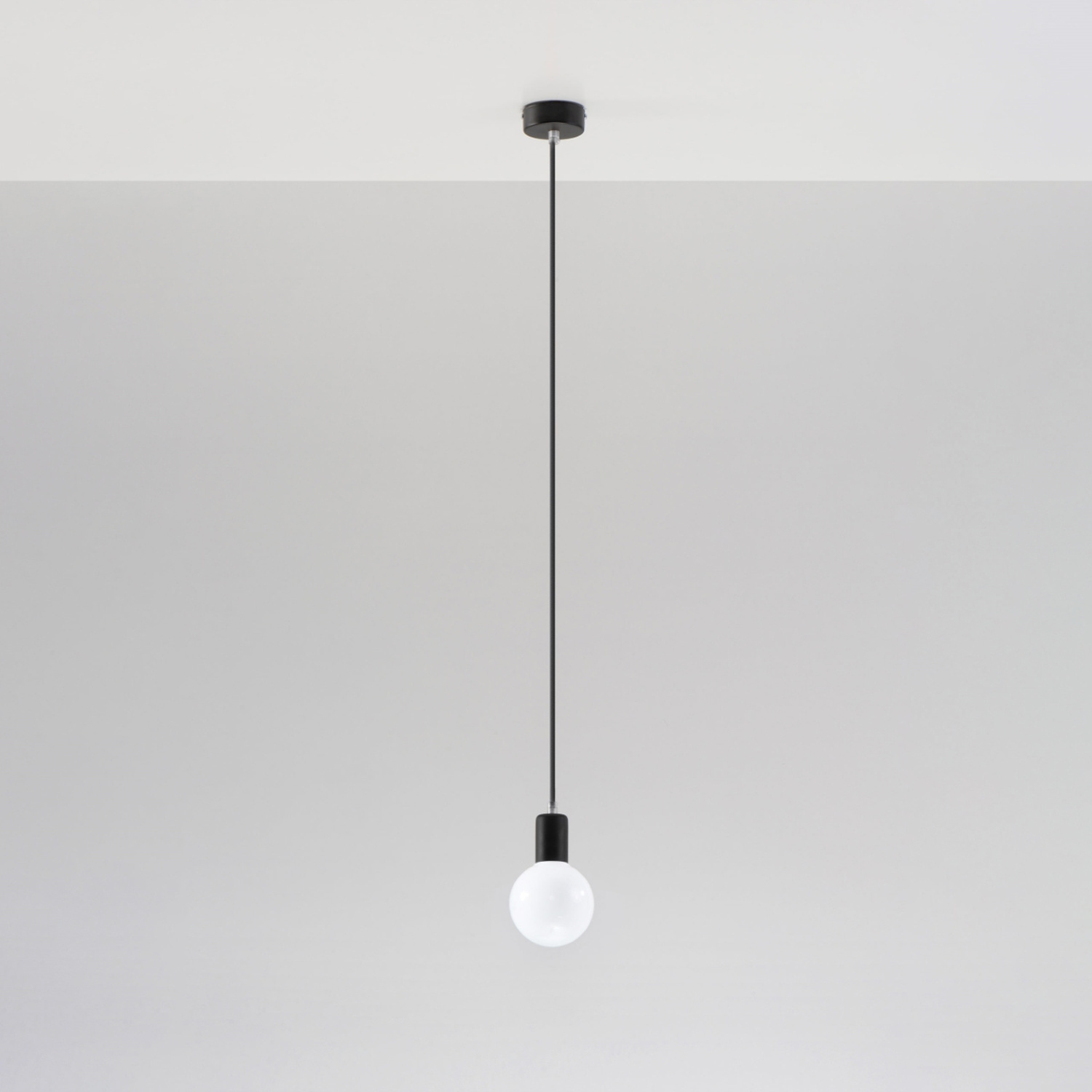 Pakabinamas šviestuvas EDISON juodas - Image 2