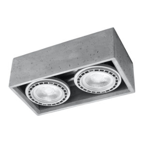 Lubinis šviestuvas QUATRO 2 concrete