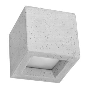 Sieninis šviestuvas LEO concrete