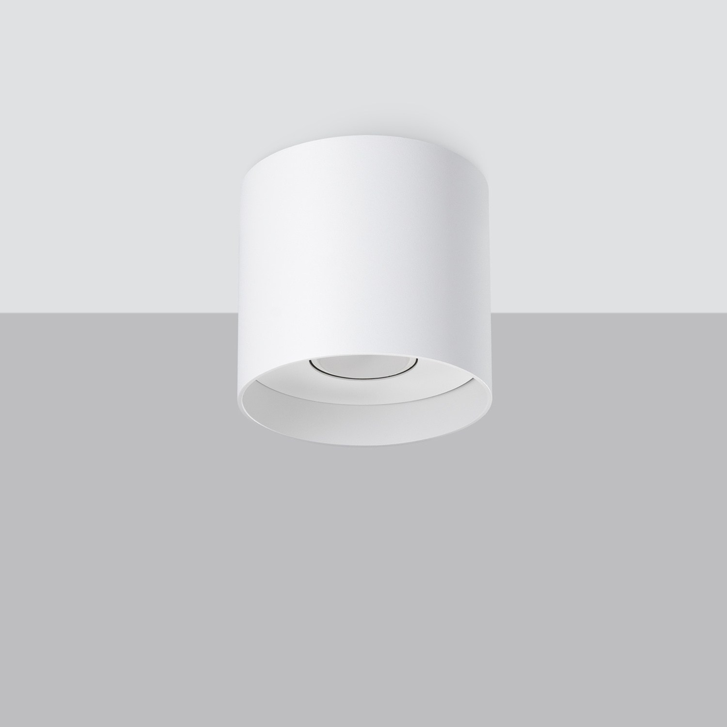 Lubinis šviestuvas MIKA baltas - Image 2