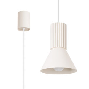 Pakabinamas šviestuvas ESTRIA 1 beige