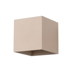 Sieninis šviestuvas QUAD 1 taupe